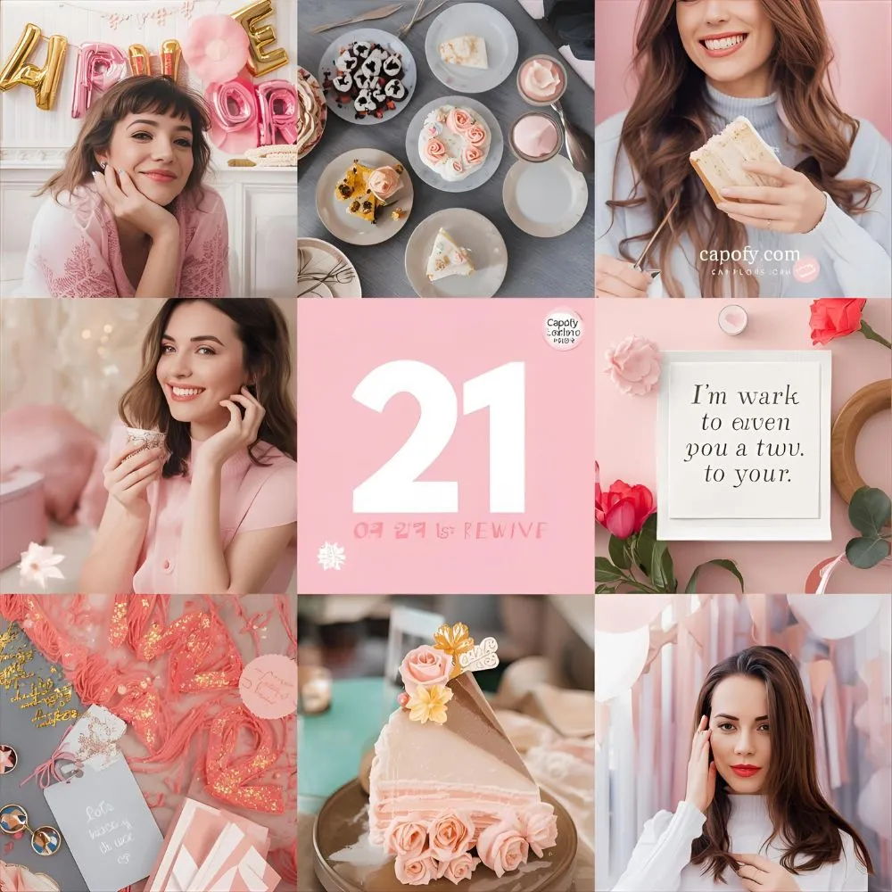 Aesthetic Instagram Captions for Turning 21