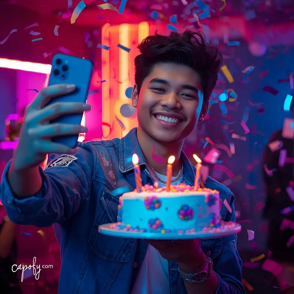 Birthday Selfie Caption Ideas for Your 17th Instagram Post