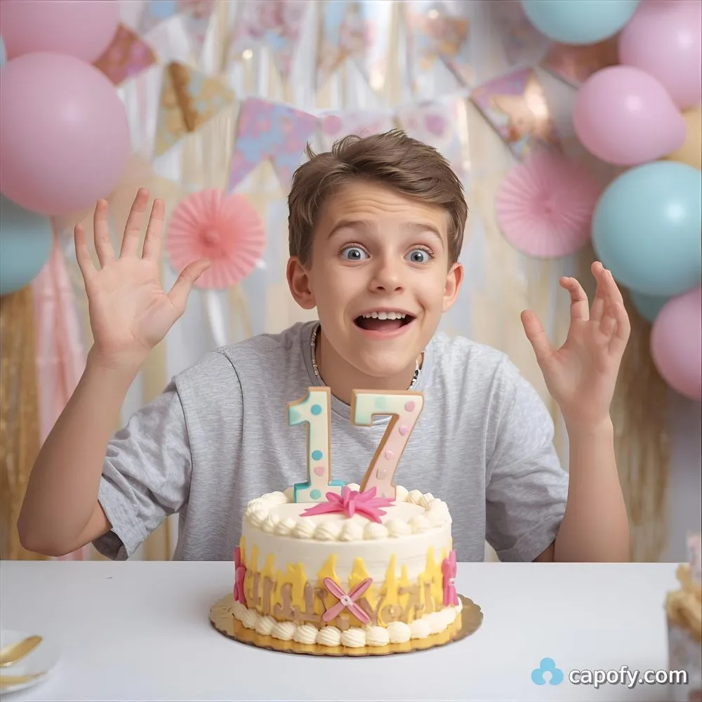 Funny 17th Birthday Captions for Instagram