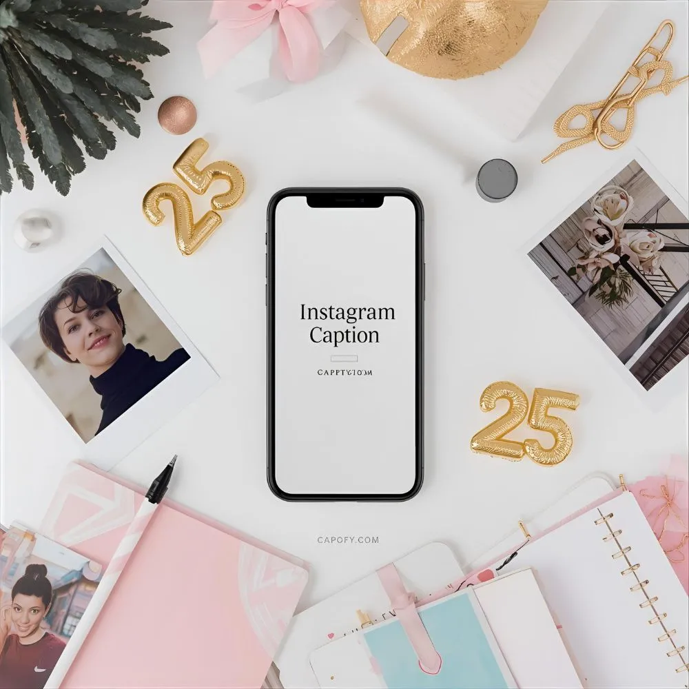 Aesthetic 25th Birthday Captions