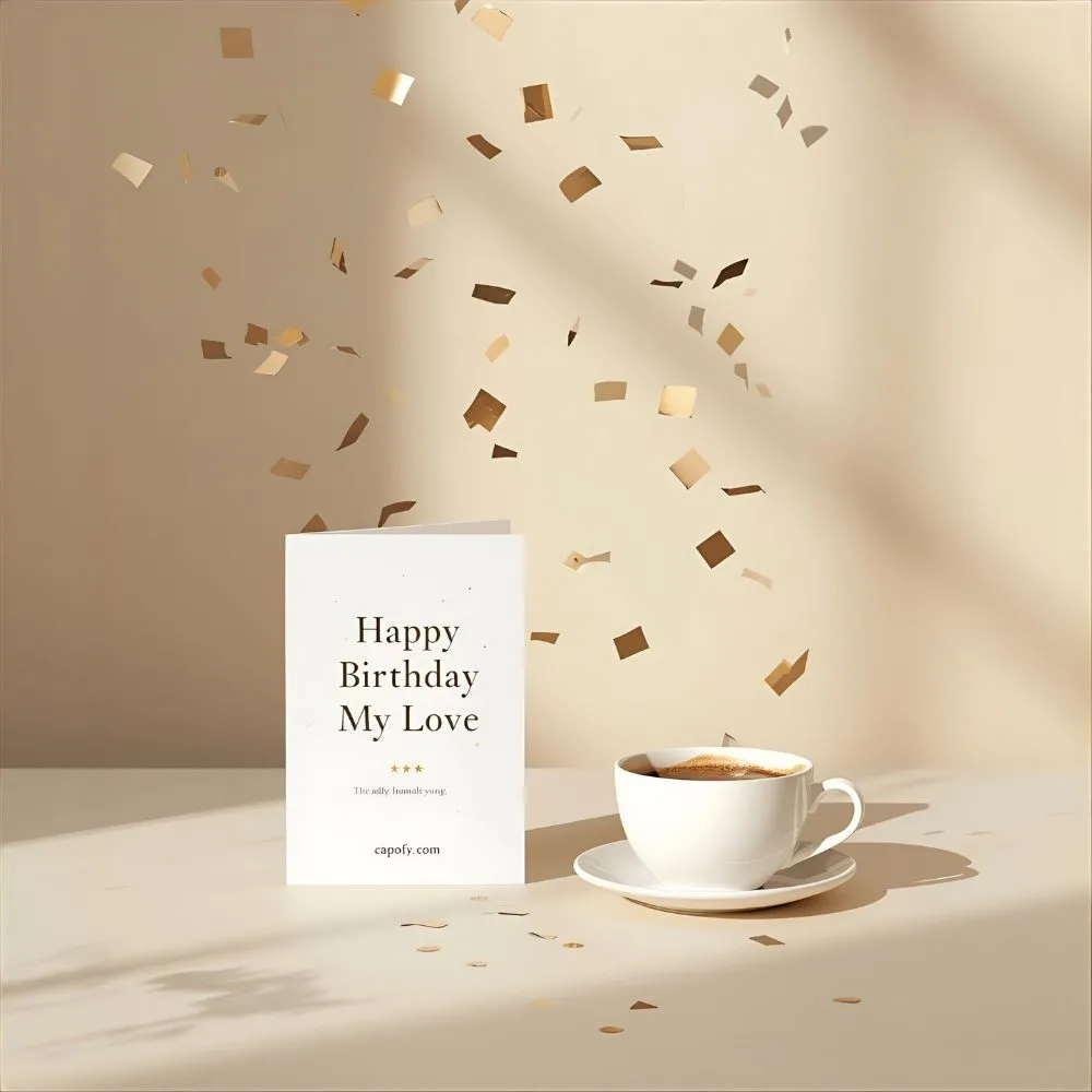 Aesthetic Happy Birthday Instagram Captions for Husband