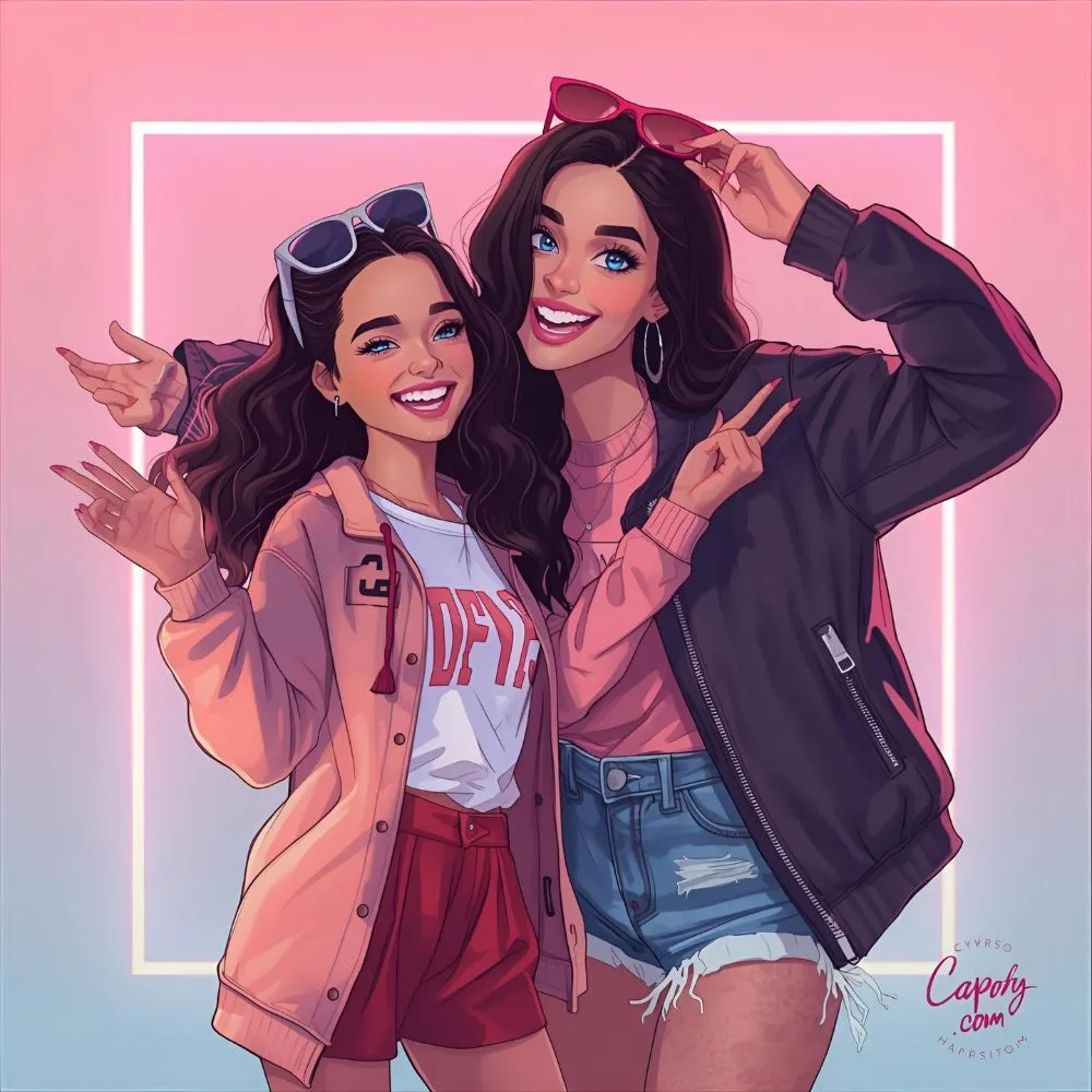 Attitude Mom Daughter Captions for Instagram