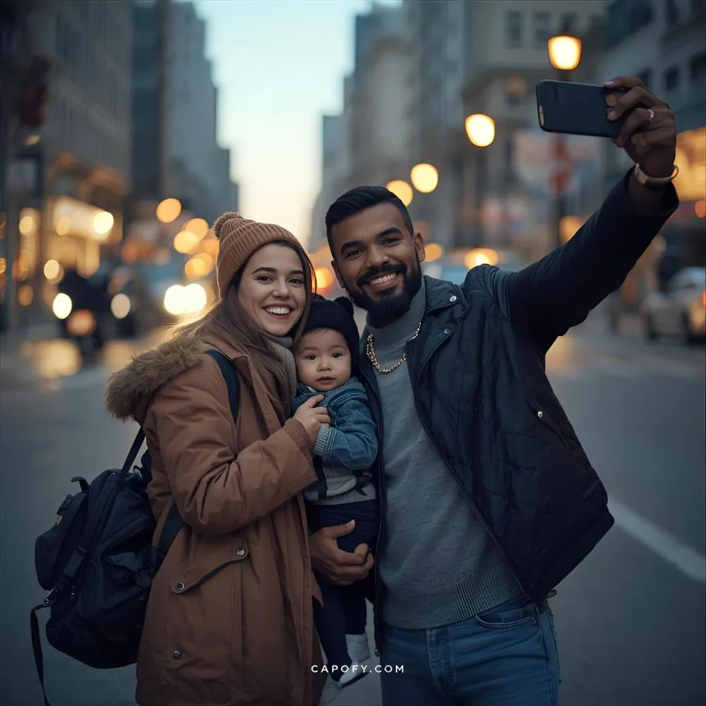 Selfie Mom and Dad Captions for Instagram