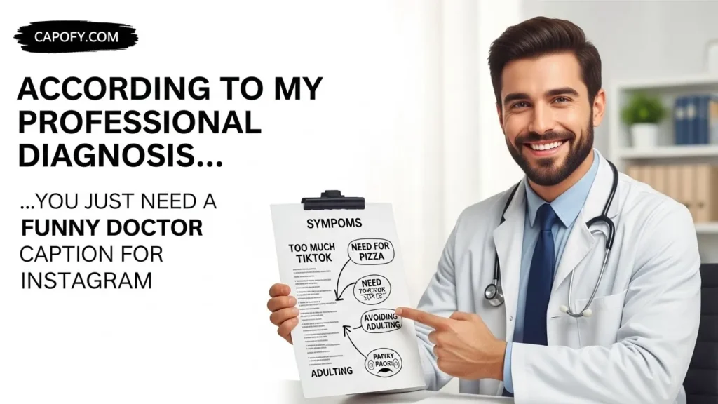 Cute Funny Doctor Captions for Instagram