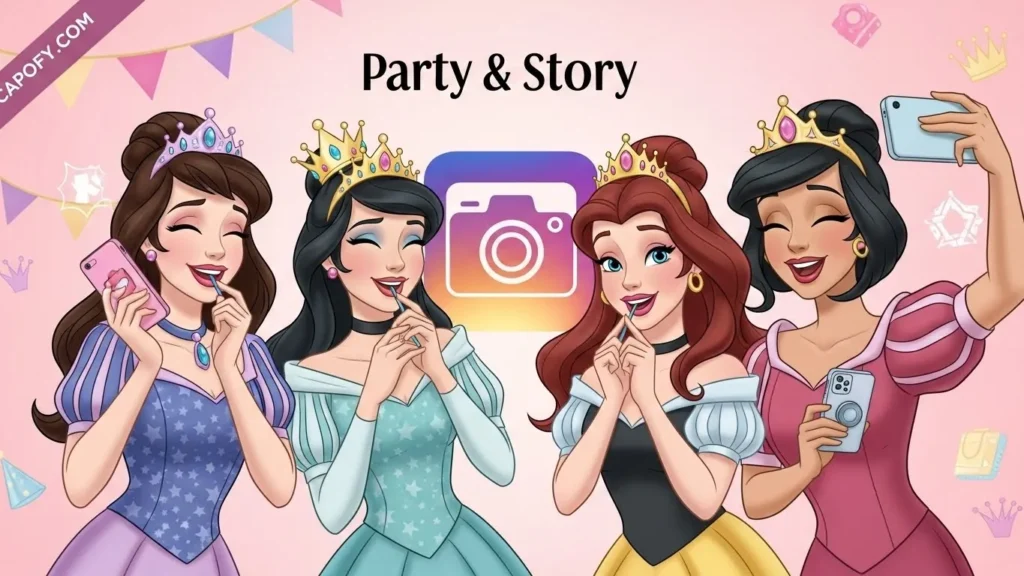 Funny Disney Princess Captions for Instagram