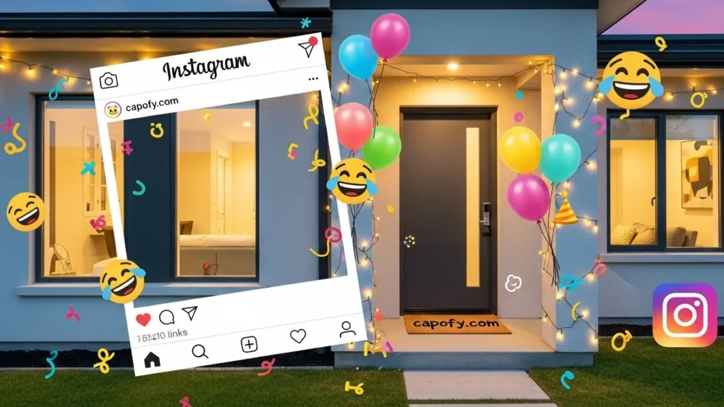 Funny New House Captions for Instagram
