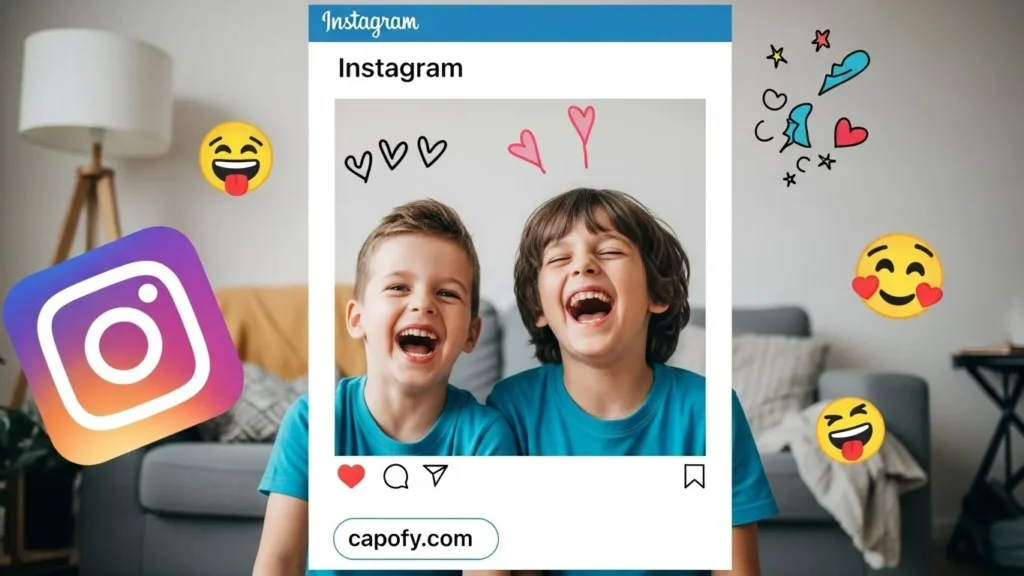  Funny Sibling Captions for Instagram