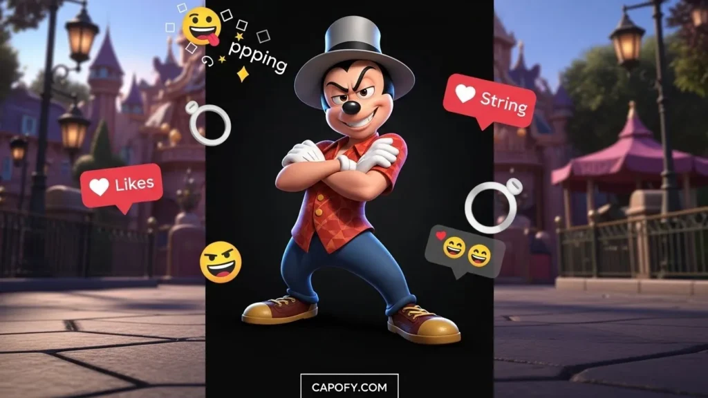 Savage Funny Disney Captions for Instagram