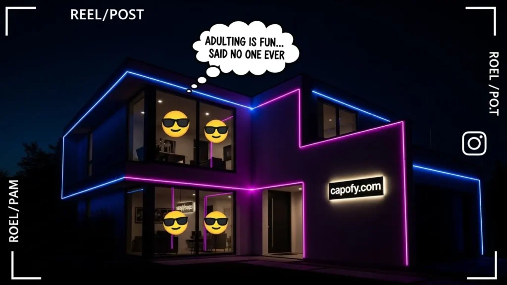 Savage Funny New House Captions