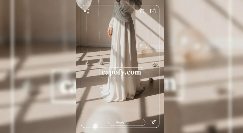 Aesthetic White Outfit Captions