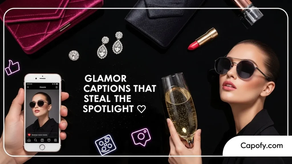  Attitude Glamor Captions 