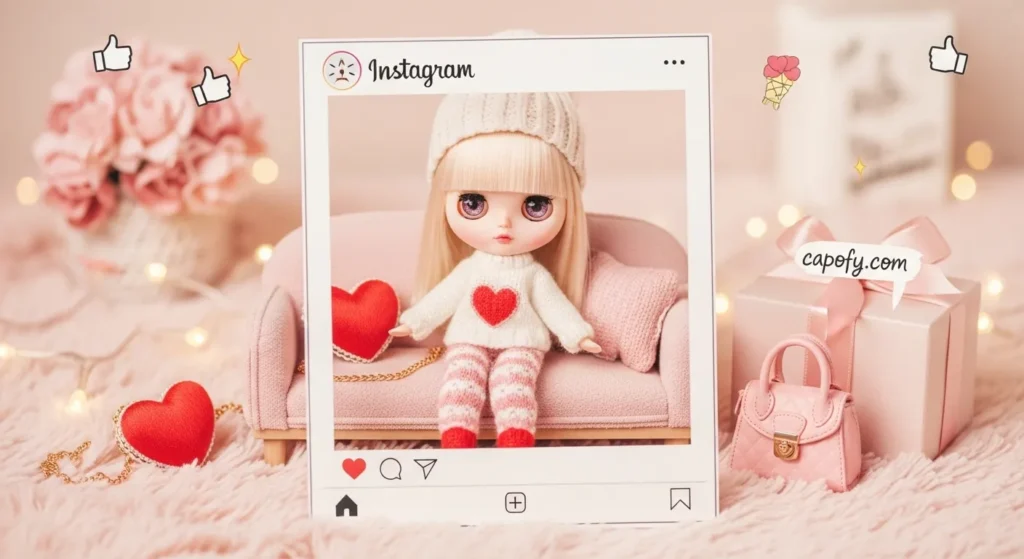 Cute Barbie Doll Captions