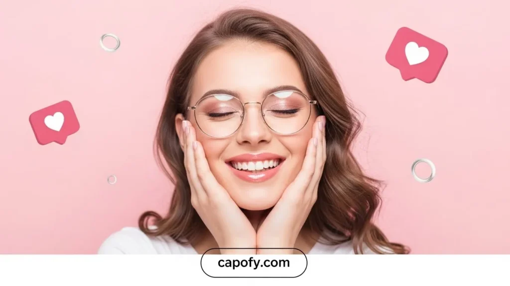 Cute Glamor Captions