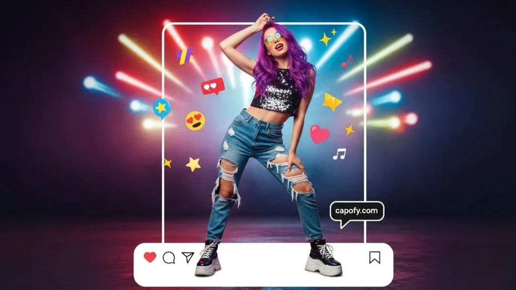  Purple Hair Captions for Girls