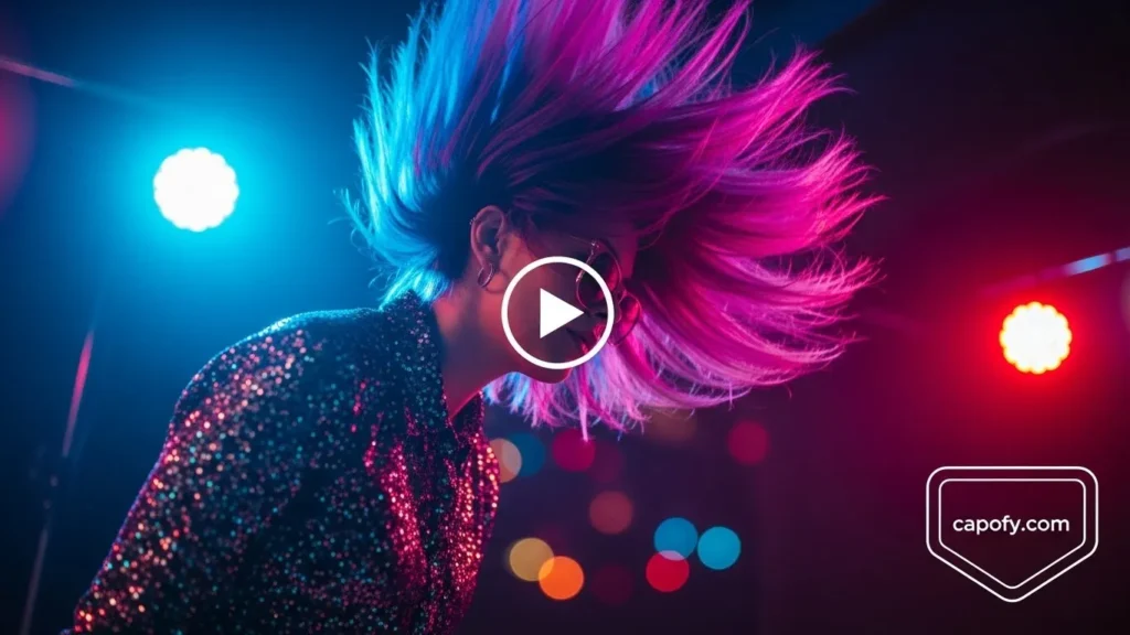 Reels & Purple Hair Captions