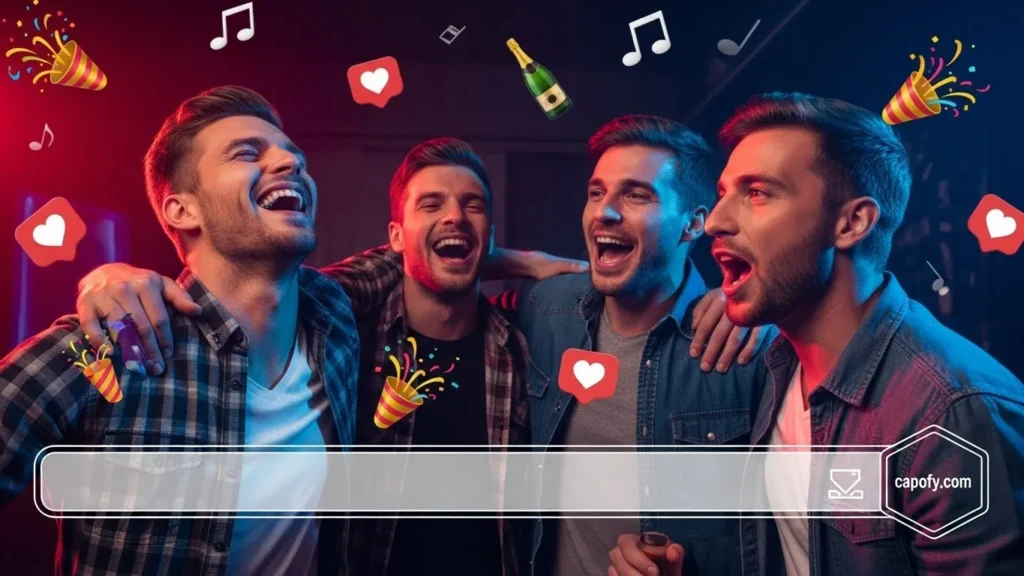 Selfie Raw Instagram Captions for Guys