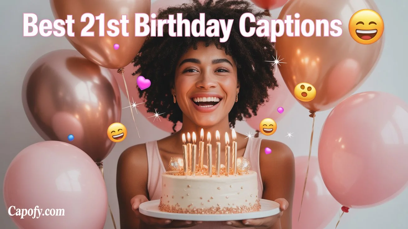 instagram captions for turning 21