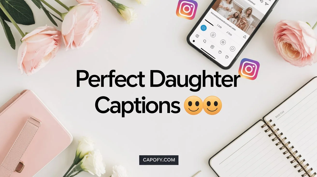 Captions for Instagram for Daughter