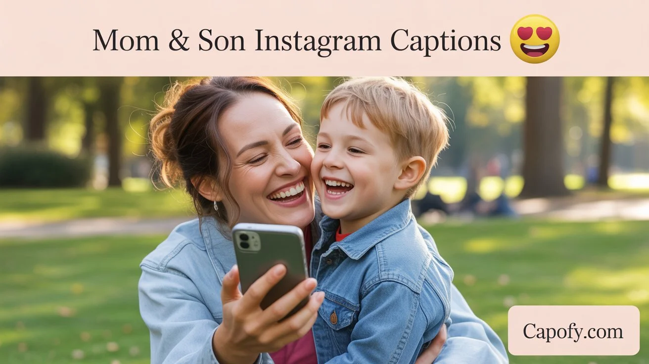 Captions for Mom and Son Instagram