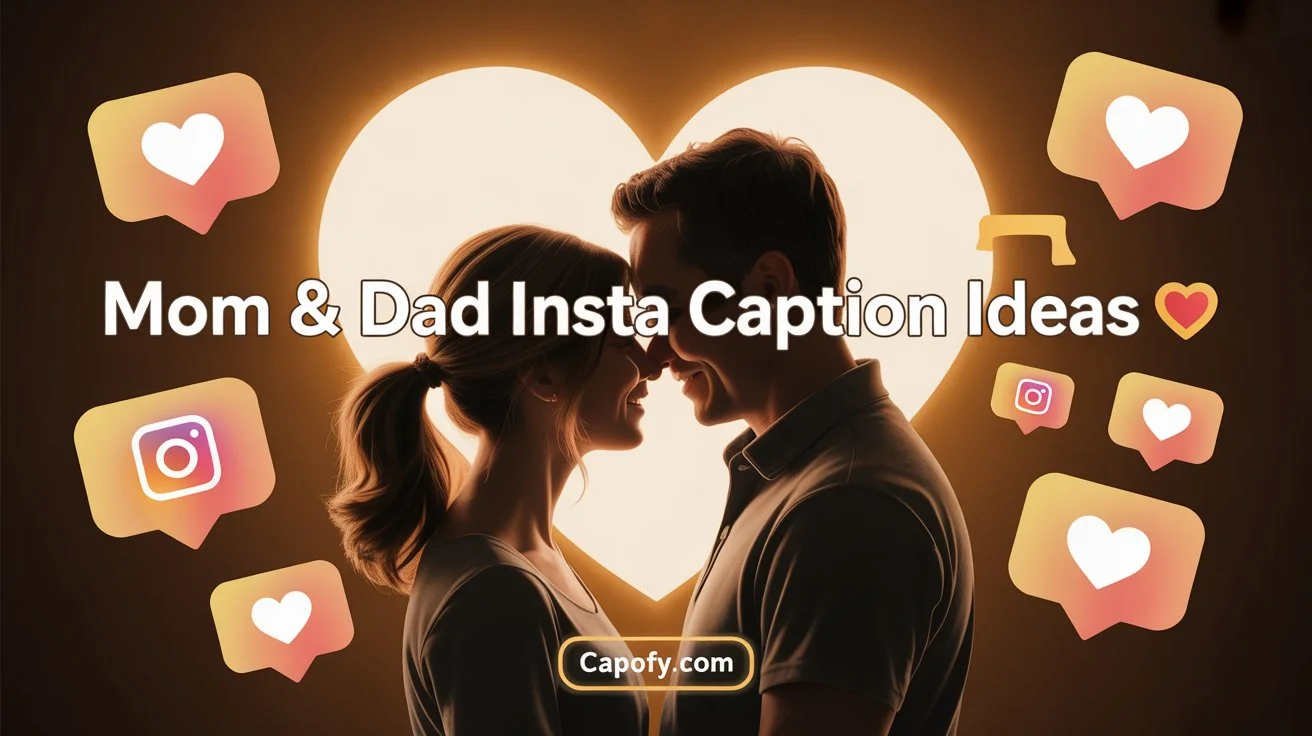 Mom and Dad captions for instagram