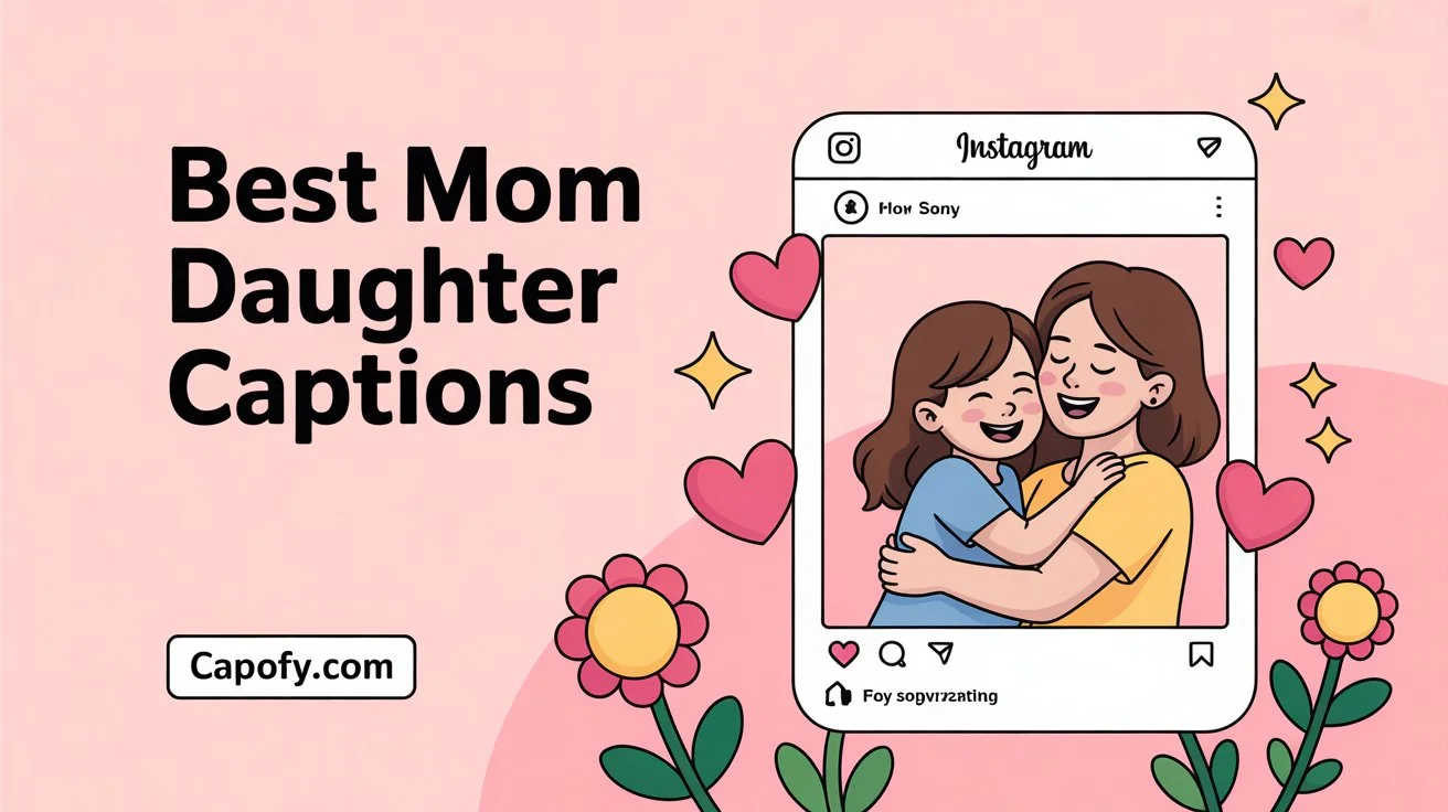 Mom Daughter Captions for Instagram