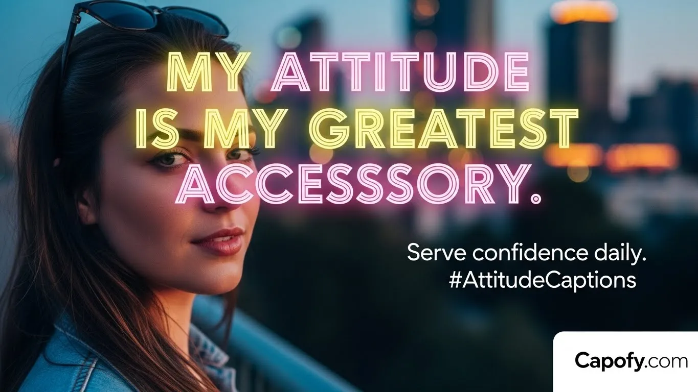 attitude captions for instagram for girls