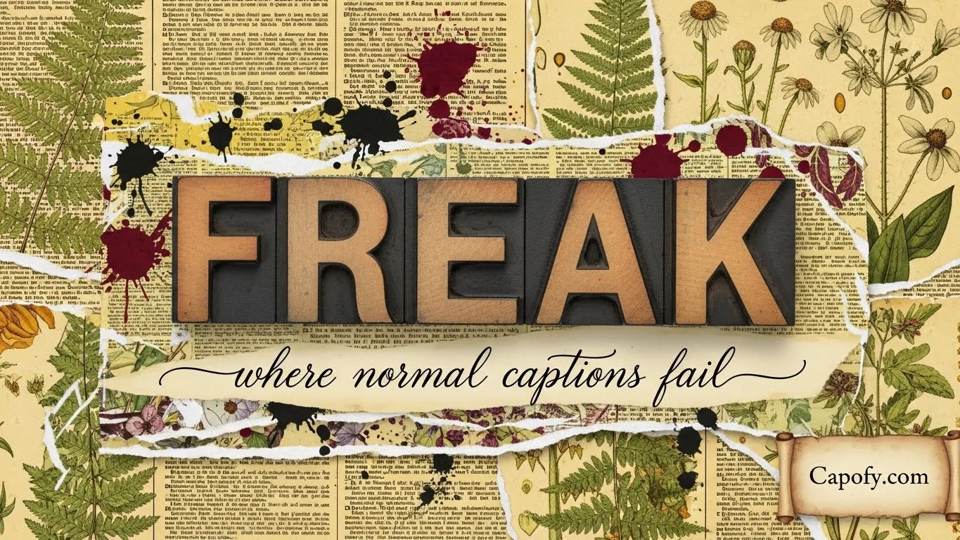 freak captions for instagram