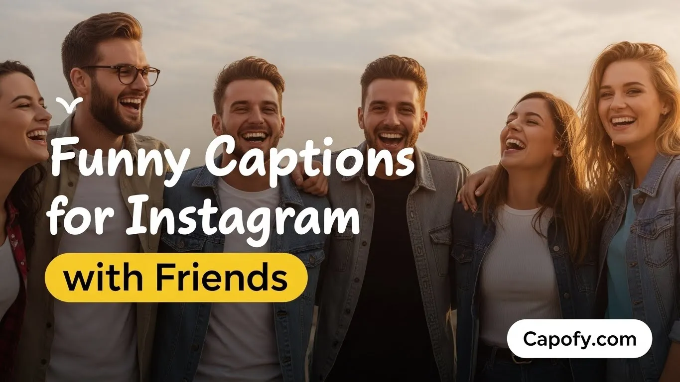 funny captions for instagram with friends