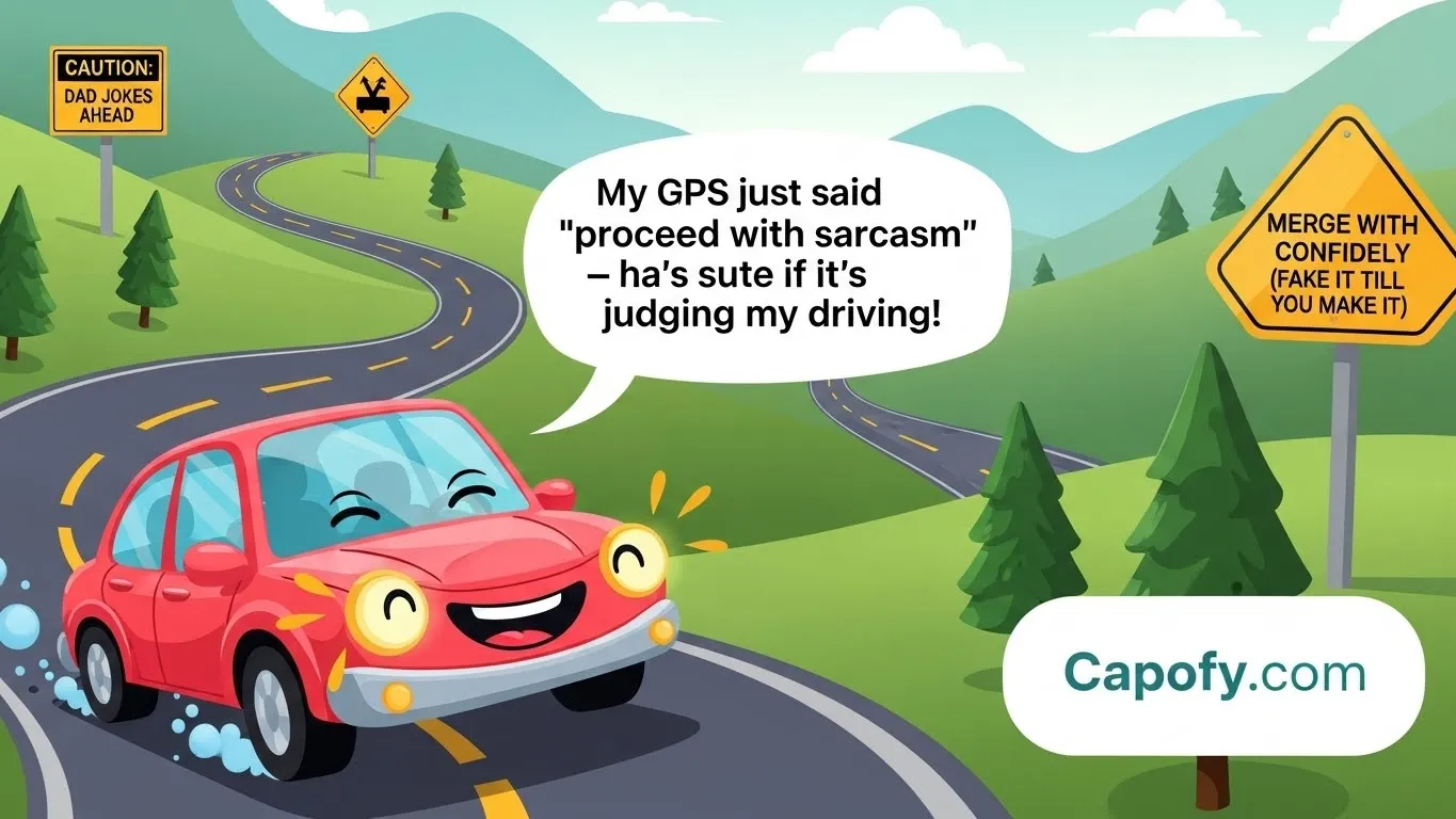 Funny Driving Captions