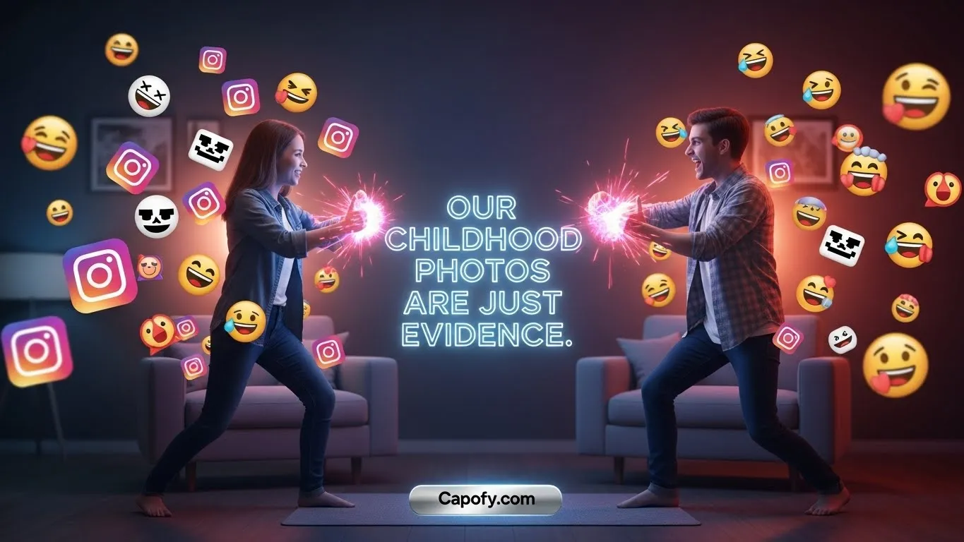 Funny Sibling Captions for Instagram