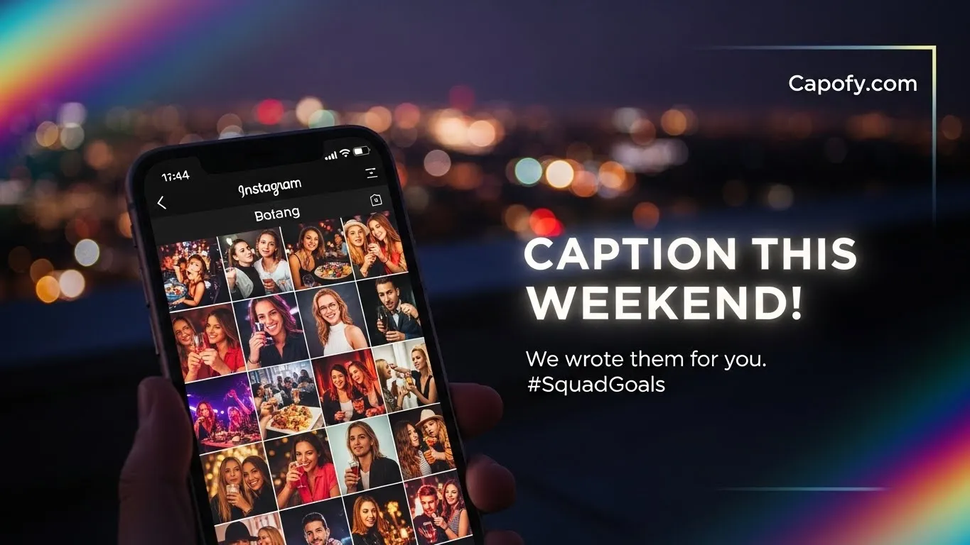Instagram Captions for Weekend With Friends