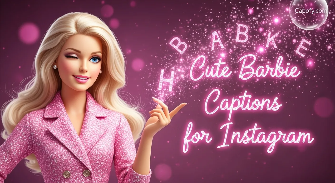  Cute Barbie Captions for Instagram