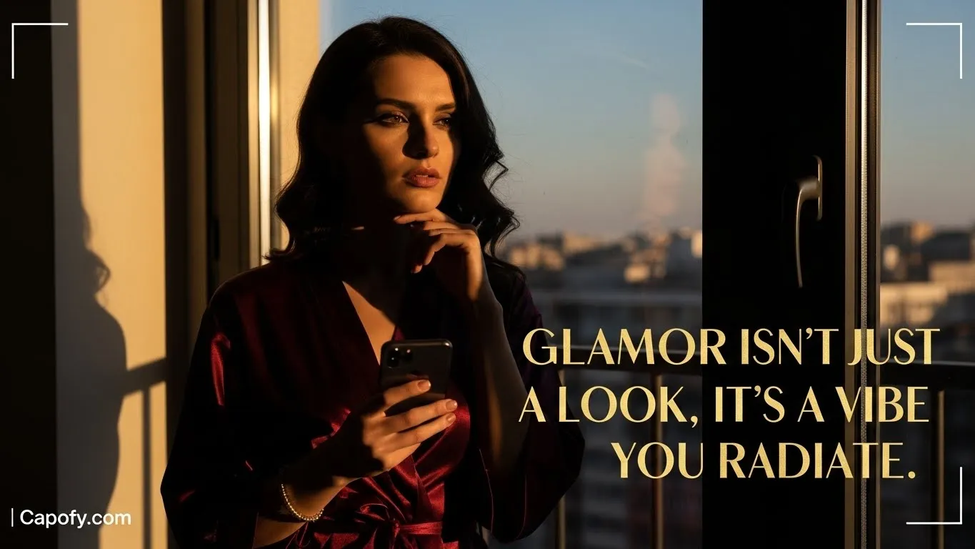 glamor captions for instagram