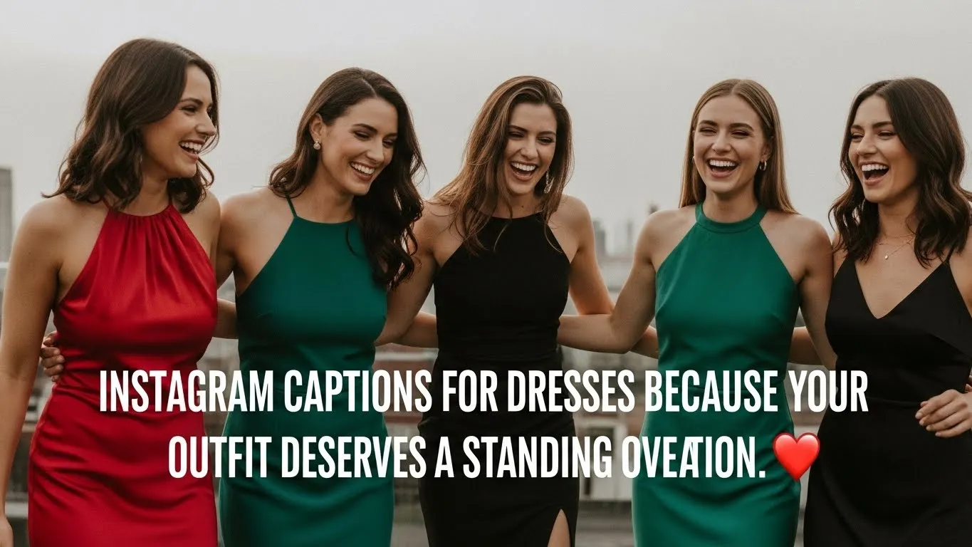 Instagram Captions for Dresses